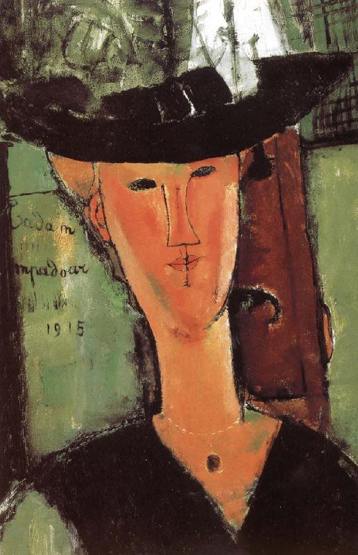 Amedeo Modigliani Madame Pompadour oil painting image